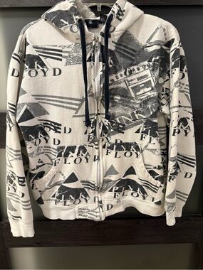 Vintage 2008 Pink Floyd Full Zip Hoodie Jacket by Anthill Rockware